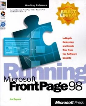 Paperback Running Microsoft FrontPage [With *] Book