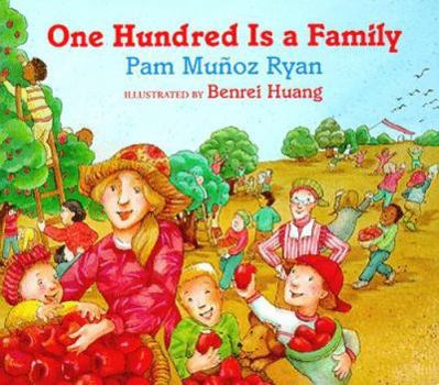 Hardcover One Hundred Is a Family Board Book