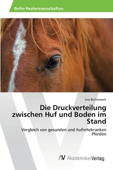 Paperback Die Druckverteilung zwischen Huf und Boden im Stand [German] Book