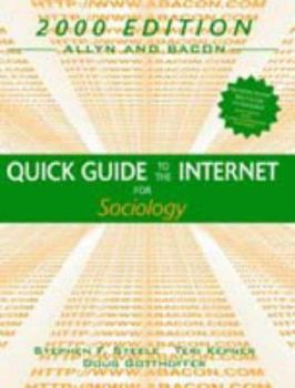 Paperback Quick Guide to the Internet for Sociology Book