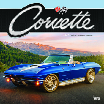 Calendar Corvette 2023 Square Book