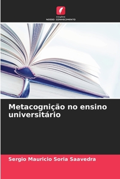 Paperback Metacognição no ensino universitário [Portuguese] Book