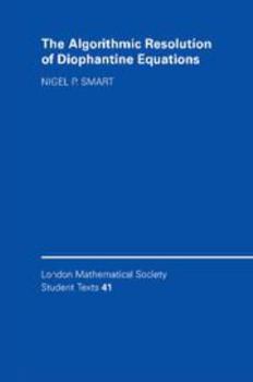 Electronics The Algorithmic Resolution of Diophantine Equations: A Computational Cookbook Book
