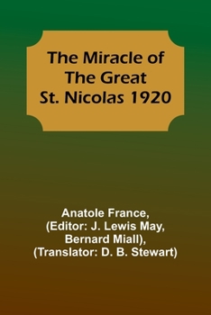 Paperback The Miracle of the Great St. Nicolas 1920 Book