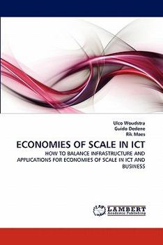 Paperback Economies of Scale in Ict Book