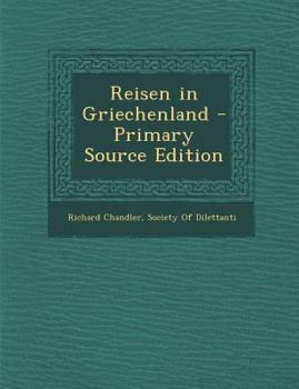 Paperback Reisen in Griechenland - Primary Source Edition [German] Book