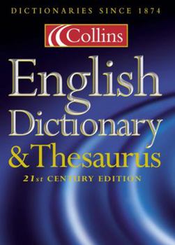 Hardcover Collins English Dictionary and Thesaurus (Dictionary/Thesaurus) Book