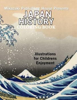 Paperback Japan History Coloring Book: Coloring Book Series Book