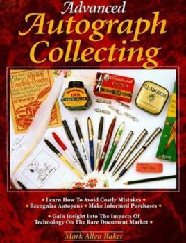 Paperback Advanced Autograph Collecting Book