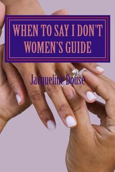 Paperback When To Say I Don't Women's Guide Book
