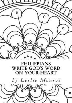 Paperback Philippians Write God's Word on Your Heart Book