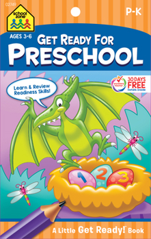 Paperback School Zone Get Ready for Preschool! Tablet Workbook Book