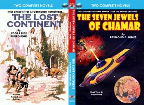 Paperback The Seven Jewels of Chamar & The Lost Continent Book