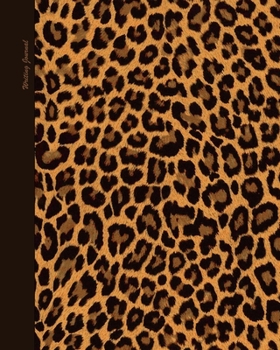 Paperback Writing Journal: Lined Paper Notebook for Creative Writers or Personal Use (A large SOFTBACK with a PRINTED IMAGE of animal skin from o Book
