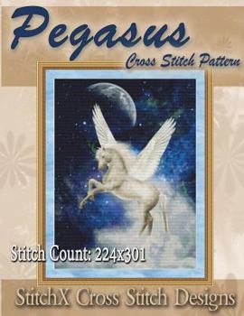 Paperback Pegasus Cross Stitch Pattern Book