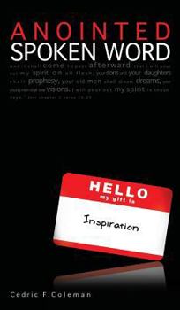 Hardcover Anointed Spoken Word Book