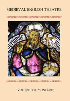 Paperback Medieval English Theatre 41 Book