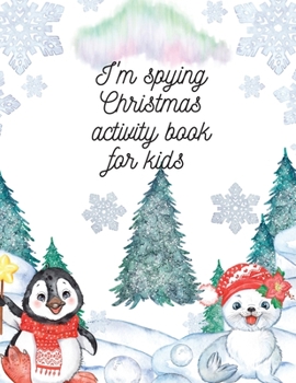 Paperback I'm spying Christmas activity book for kids Book