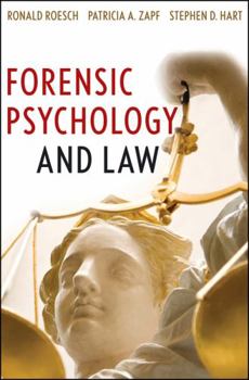 Hardcover Forensic Psychology and Law Book