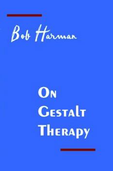 Paperback On Gestalt Therapy Book