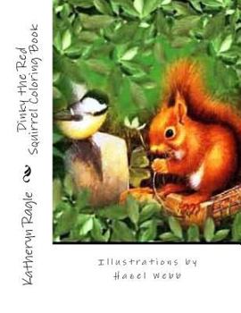 Paperback Dinky the Red Squirrel Coloring Book