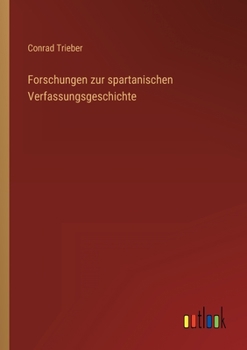 Paperback Forschungen zur spartanischen Verfassungsgeschichte [German] Book
