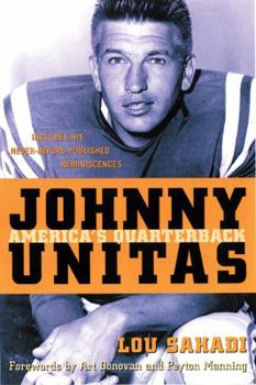 Hardcover Johnny Unitas: America's Quarterback Book
