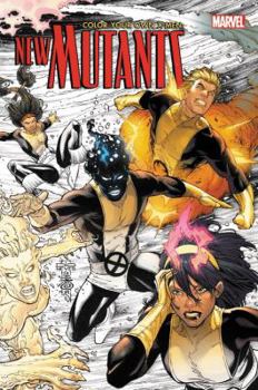 Paperback Color Your Own X-Men: The New Mutants Book