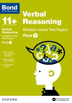 Paperback Bond 11+: Verbal Reasoning: Multiple Choice Test Paperspack 1 Book