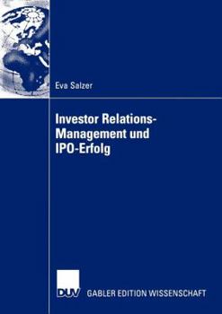 Paperback Investor Relations-Management Und Ipo-Erfolg [German] Book