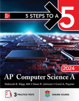 Paperback 5 Steps to a 5: AP Computer Science a 2024 Book