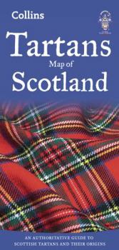 Map Tartans Map of Scotland Book