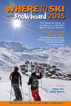 Paperback Where to Ski & Snowboard 2015 Book