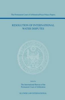 Resolution of International Water Disputes