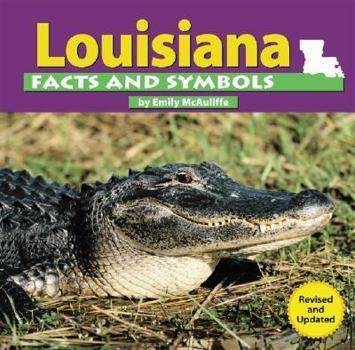 Library Binding Louisiana Facts and Symbols Book