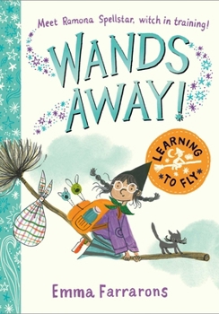 Paperback Wands Away: Learning to Fly Book