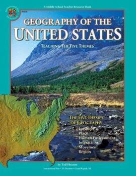 Paperback Geography of the United States, Grades 5 - 8 Book