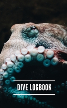 Paperback Dive Logbook: Scuba Diver Log Book