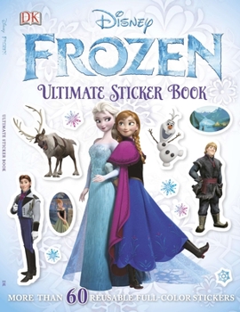 Paperback Ultimate Sticker Book: Frozen: More Than 60 Reusable Full-Color Stickers Book