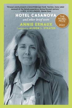 Paperback Hotel Casanova: And Other Brief Texts Book