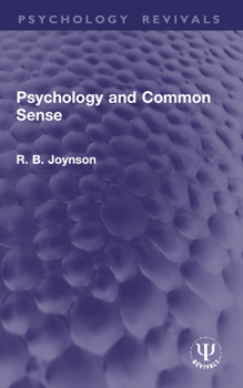 Paperback Psychology and Common Sense Book