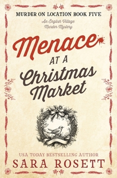 Paperback Menace at the Christmas Market Book