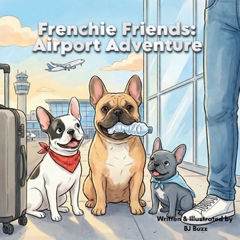 Paperback Frenchie Friends: Airport Adventure: First Flight Book