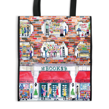 Misc. Michael Storrings a Day at the Bookstore Reusable Tote Book