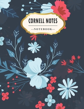 Cornell Notes Notebook: Letter size (8.5x11 inches) 111 pages medium lined Journal Note Taking System for School and College