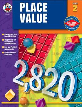 Paperback Place Value, Grade 2 Book