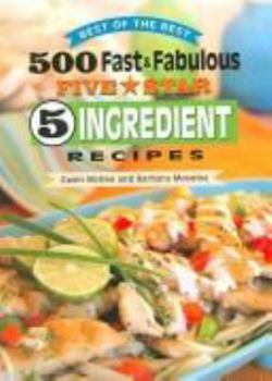 Paperback 500 Fast & Fabulous Five Star 5 Ingredient Recipes Book