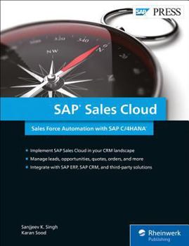 Hardcover SAP Sales Cloud: Sales Force Automation with SAP C/4hana Book