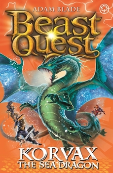 Paperback Beast Quest: 100: Korvax the Sea Dragon Book