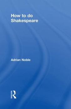 Hardcover How to do Shakespeare Book